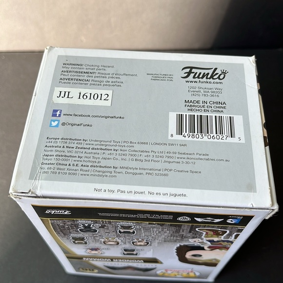 Funko Pop Wonder Woman #86 DC Comics Justice League Batman v Superman Figure - Picture 4 of 6